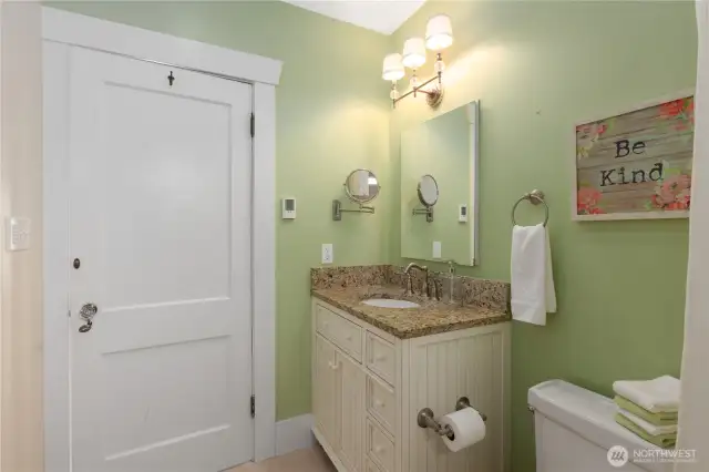 Updated main bathroom