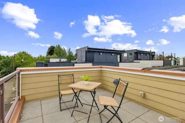 Rooftop Deck looking South