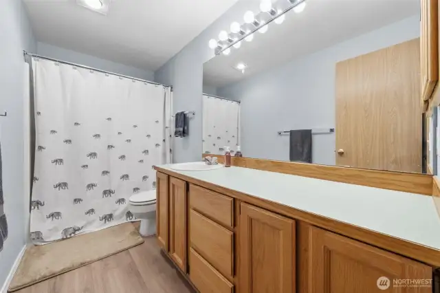Full bathroom.