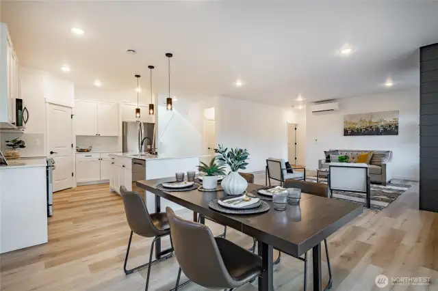 Photos shown are of a similar floor plan previously built in a different neighborhood (The Ridge in Blaine). Finishes and features may vary. Some items pictured reflect buyer-selected upgrades which are not included in the base price and may be added at an additional cost.