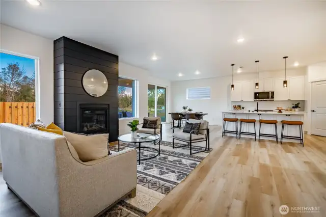 Photos shown are of a similar floor plan previously built in a different neighborhood (The Ridge in Blaine). Finishes and features may vary. Some items pictured reflect buyer-selected upgrades which are not included in the base price and may be added at an additional cost.