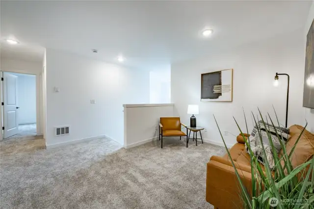 Photos shown are of a similar floor plan previously built in a different neighborhood (The Ridge in Blaine). Finishes and features may vary. Some items pictured reflect buyer-selected upgrades which are not included in the base price and may be added at an additional cost.