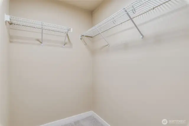 Walk in Primary Closet