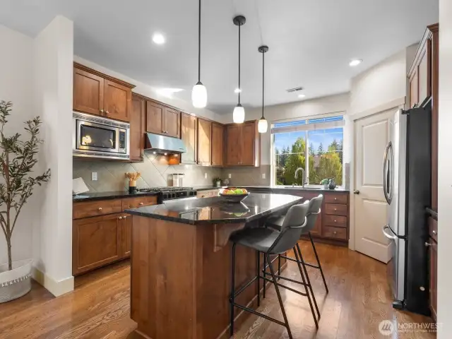 Chefs dream of a large kitchen