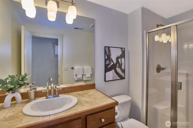 Downstairs full bathroom