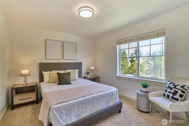 Fourth bedroom (upstairs)