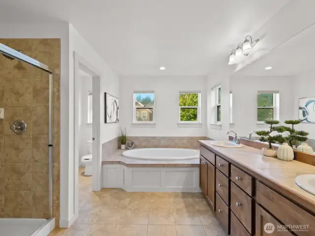 Primary 5 piece ensuite
