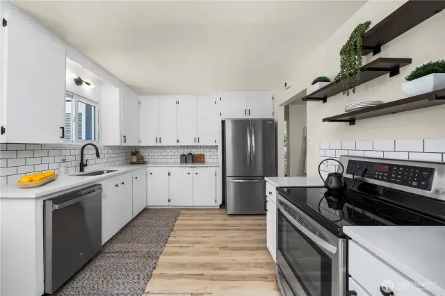 Stainless steel appliances