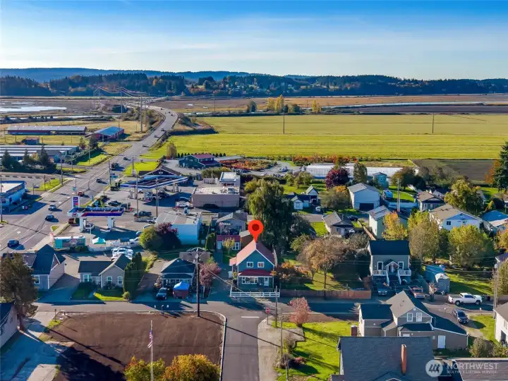 Incredible location, just steps from shops, restaurants, & all downtown Stanwood has to offer.