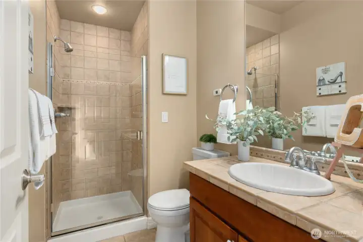 Ensuite Bath for Bedroom #two.