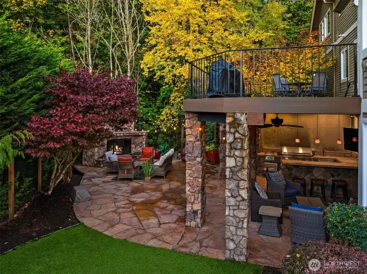 Now for the 'Crown Jewel'. This is truly NW outdoor living at it's finest, and boasts professional landscaping and multiple options for enjoyment.
