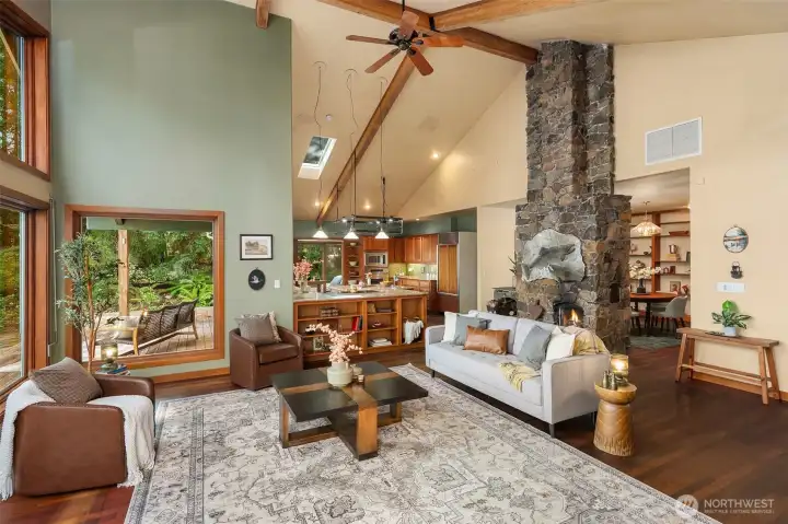 Great Room + Dining Room