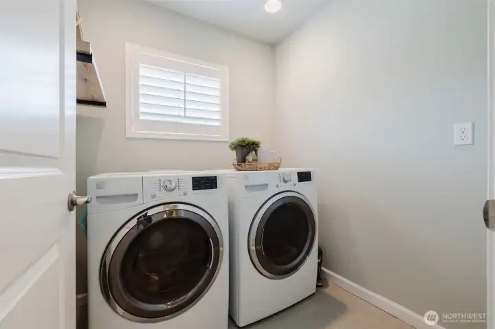 Upstairs Laundry Room