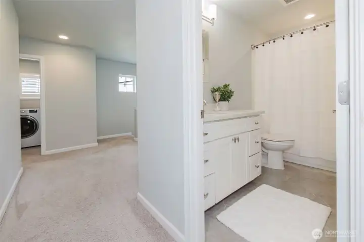 Upstairs bathroom