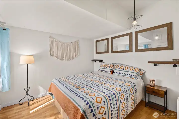 Ample space for a king size bed!