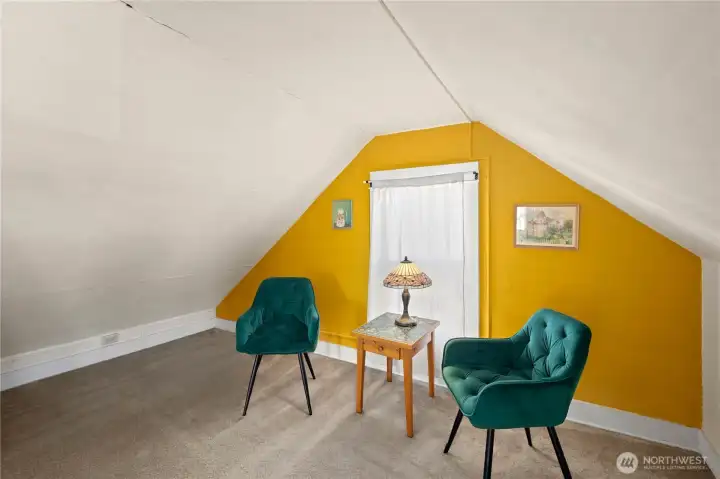 Enjoy as a sitting area or dressing room