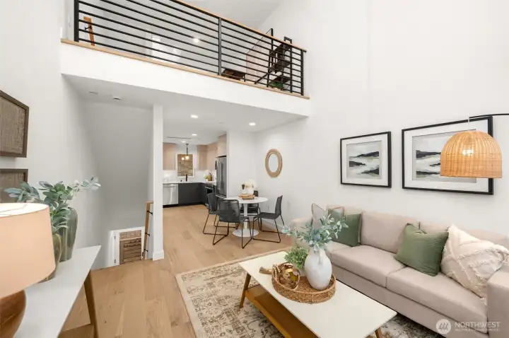 Versatile main floor layout with premium flooring and a seamless flow for entertaining.