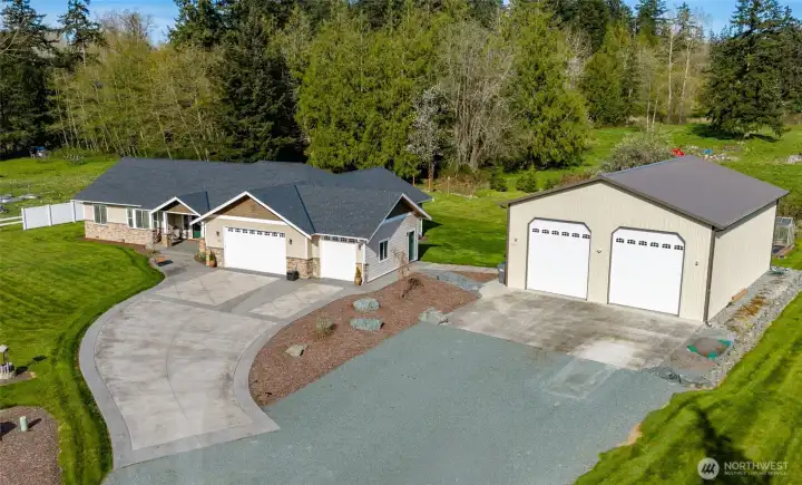 Such a nice property that offers so much space.