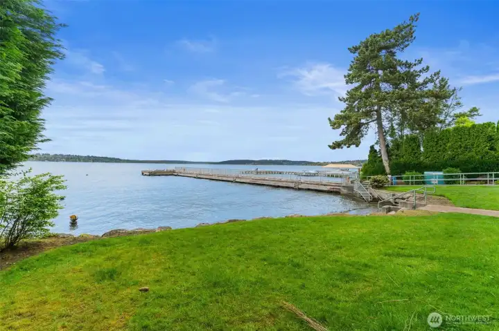 Nearby Community Dock & Waterfront Access