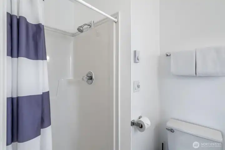 Primary bathroom Primary bathroom