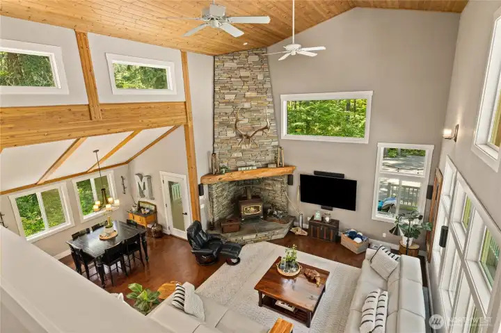 Great view from the 3rd bedroom