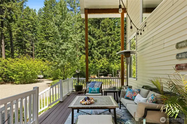 Enjoy beautiful sunsets from your spacious front porch—the perfect place to relax, unwind, and take in the peaceful surroundings.