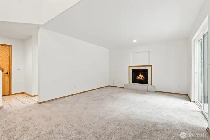 Family room also has propane fireplace Family room also has propane fireplace