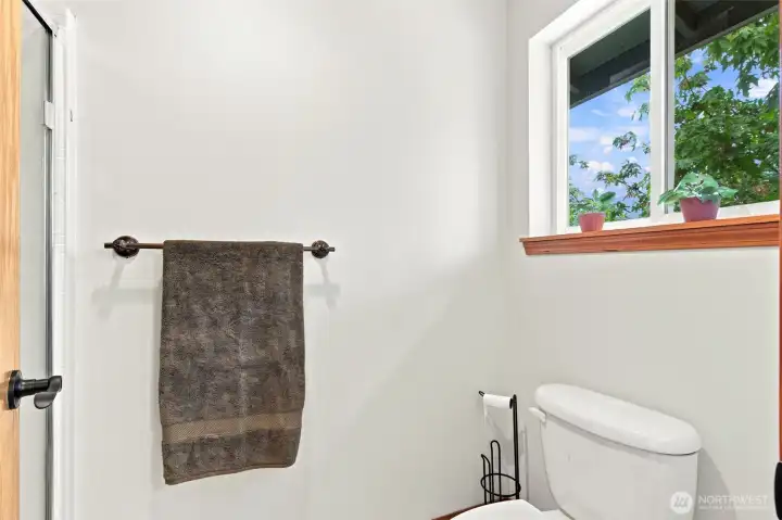 private shower and toilet private shower and toilet