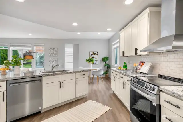 white elegant kitchen