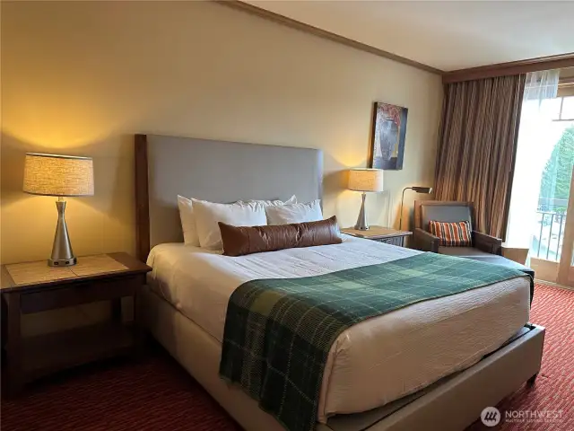 King size bed