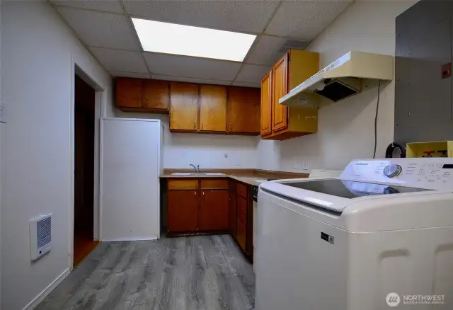 Lower level kitchen