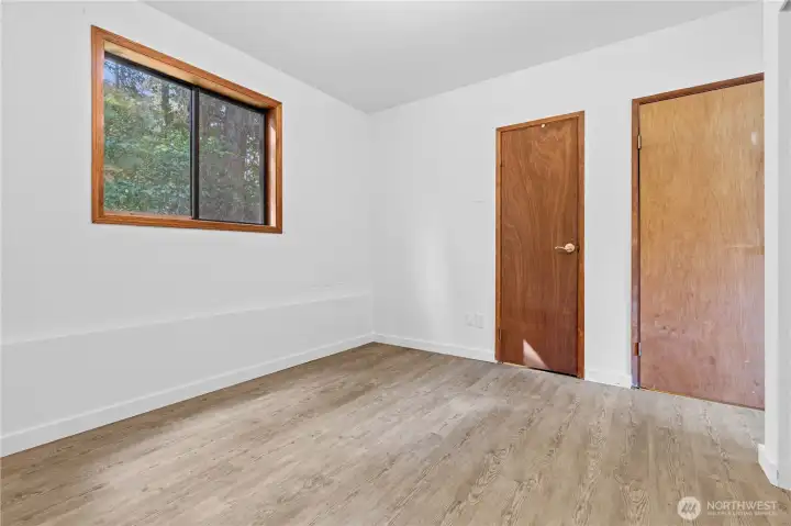 Lower level bedroom
