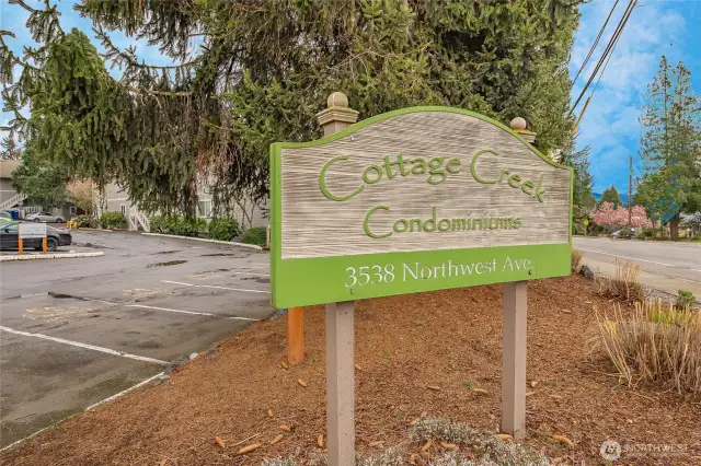 Great centrally located complex with easy access to I5 and downtown Bellingham