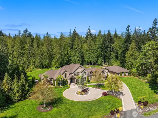 Beautiful home on  stunning five acres