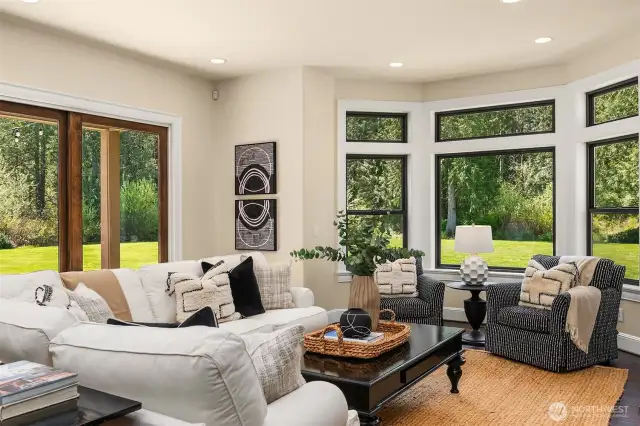 Great room to relax after a busy day.