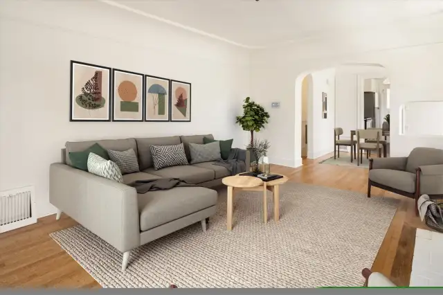 Another view of living room.