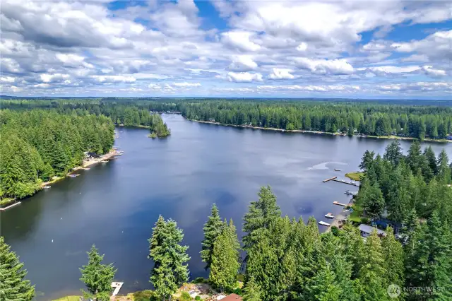 Look at that lake - 5 boat launches!