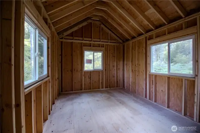 Double paned windows