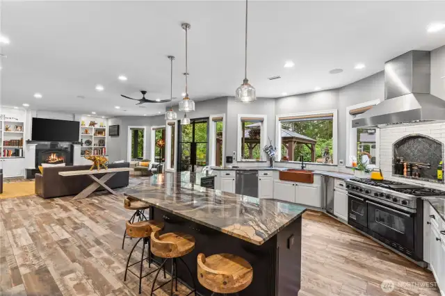 main level kitchen