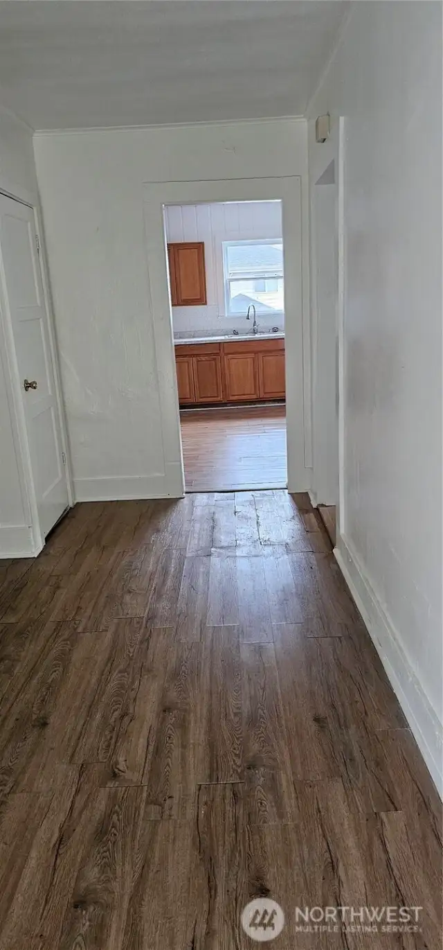 Living room to kitchen