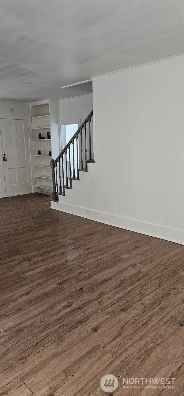 View of living room from entrance