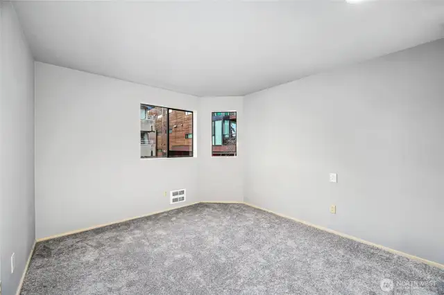 Bedroom #2  Mirrored closet door  Recessed lighting  Dedicated 20A outlet