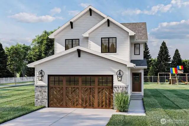 Sample of a house plan that could be built on this lot (buyer to verify)