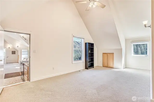 Bonus room leading to ADU