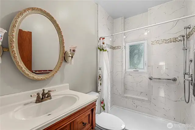 Main floor bathroom