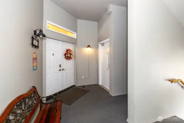 2nd floor landing, entry to your luxury home.
