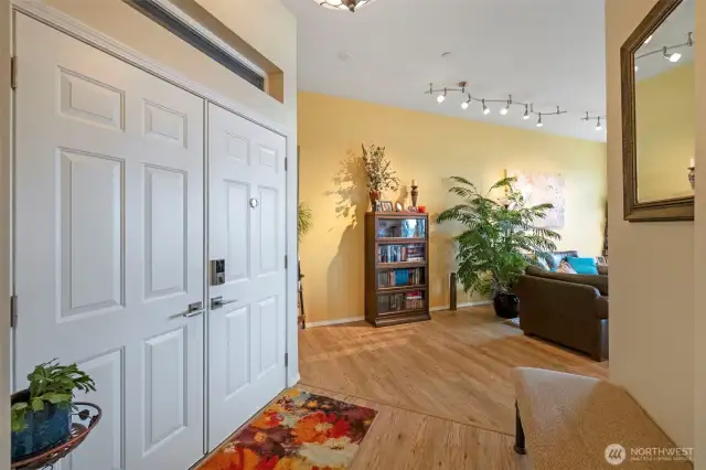 Main entry looking toward living areas.