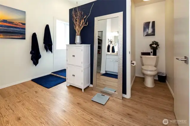 Not much to be said here - a toilet.