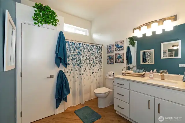 Bathroom - that closet is huge!