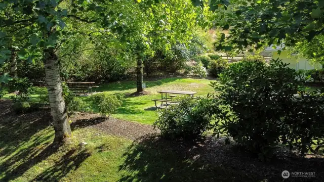 beautiful community park & picnic area